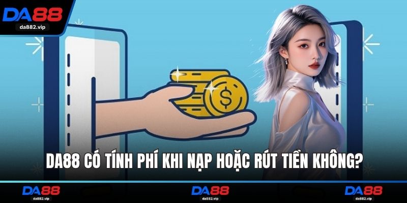 DA88 có tính phí khi nạp hoặc rút tiền không?